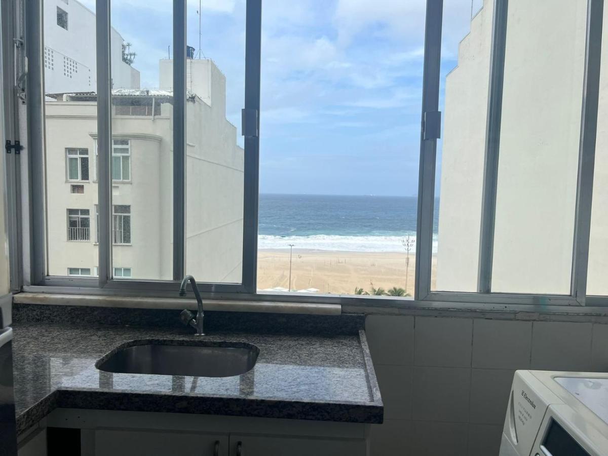 Apartamento Deslumbrante Vista Mar Na Praia De Copacabana Río de Janeiro Exterior foto